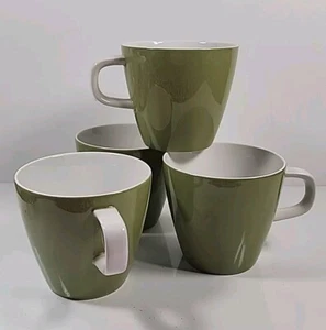 4 / Mikasa vintage cups set Green Japan       S20                    - Picture 1 of 9