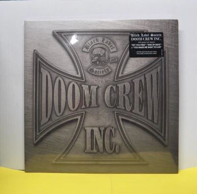 Sealed 12" 2xLP Black Label Society Doom Crew Inc. 2021 eOne Ltd Ed Black Vinyl Foto 1 de 4