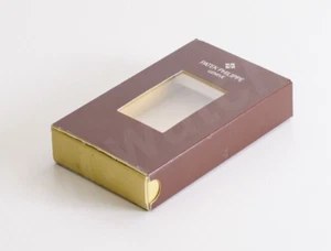 100% Genuine Patek Philippe Cardboard Cufflinks Box - RARE - Picture 1 of 12