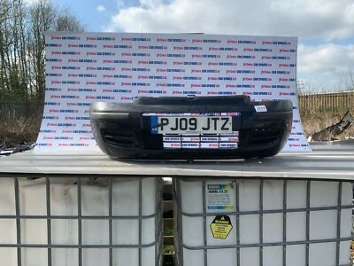 FIAT PANDA 5DR ХЭТЧБЕК MK2 2009 ЧЕРНЫЙ ПЕРЕДНИЙ БАМПЕР ЗНАКИ - Изображение 1 из 4