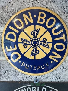 Metal Advertising Sign Lucas De Dion Bouton - Picture 1 of 1