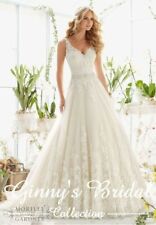 MORI LEE CLASSIC BRIDAL BALLGOWN WEDDING DRESS NWT Size 12 White 