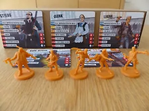 Zombicide 2nd Edition: Stylus, Clerk, Logan, Bam-Byron, Hayden! (Kickstarter) - Picture 1 of 6