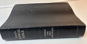 Naves Topical Study Bible Thumb Index Southwestern Vintage 1962 - Picture 1 of 15