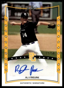 2014 Leaf Perfect Game National Showcase #A-RJF RJ Freure Autographs Gold /50 - Picture 1 of 2
