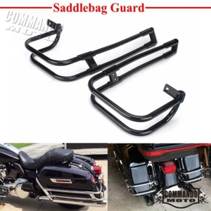 Saddlebag Guard Rails For Harley FLHR Electra Glide FLHT FLHTCU FLHTKL 2014-2022 - Imagen 1 de 12