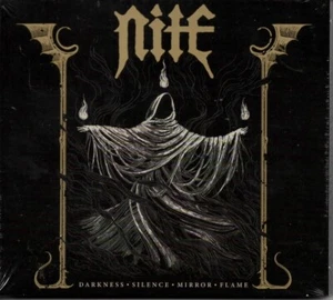 NITE-DARKNESS SILENCE MIRROR FLAME-DIGIPAK-black-heavy metal-tribulation-cloak - Picture 1 of 2