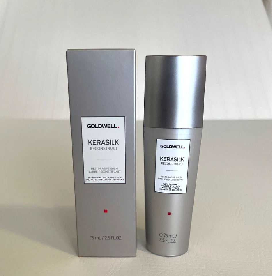 Goldwell Kerasilk Hair Reconstruct Bálsamo Restaurador Color Protect 2,5 oz/75 ml - Imagem 1 de 4