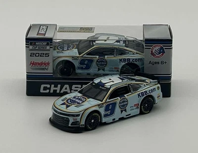 NASCAR 2025 CHASE ELLIOTT #9 KELLEY BLUE BOOK 1/64 CAR - Image 1 of 2
