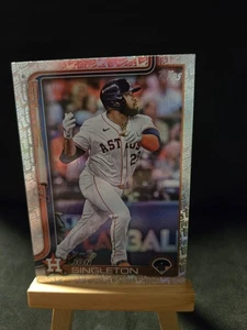 Topps 2025 Series 2 Fanatics Topps Foil Logo Jon Singleton Card - Picture 1 of 11