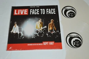 FACE TO FACE Recorded Live In Los Angeles Sept 1997 2-LP 2018 Bone White Vinyl - Picture 1 of 6