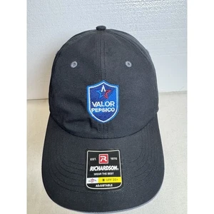 Valor PepsiCo schwarze Kappe Mütze verstellbar Baseball Golf neu mit Etikett - Bild 1 von 6