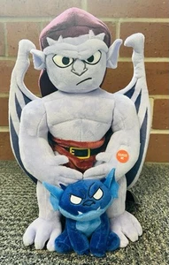 NEW GARGOYLES GOLIATH PLUSH BY Kidrobot 13" Disney Plush Glowing Eyes - Picture 1 of 5