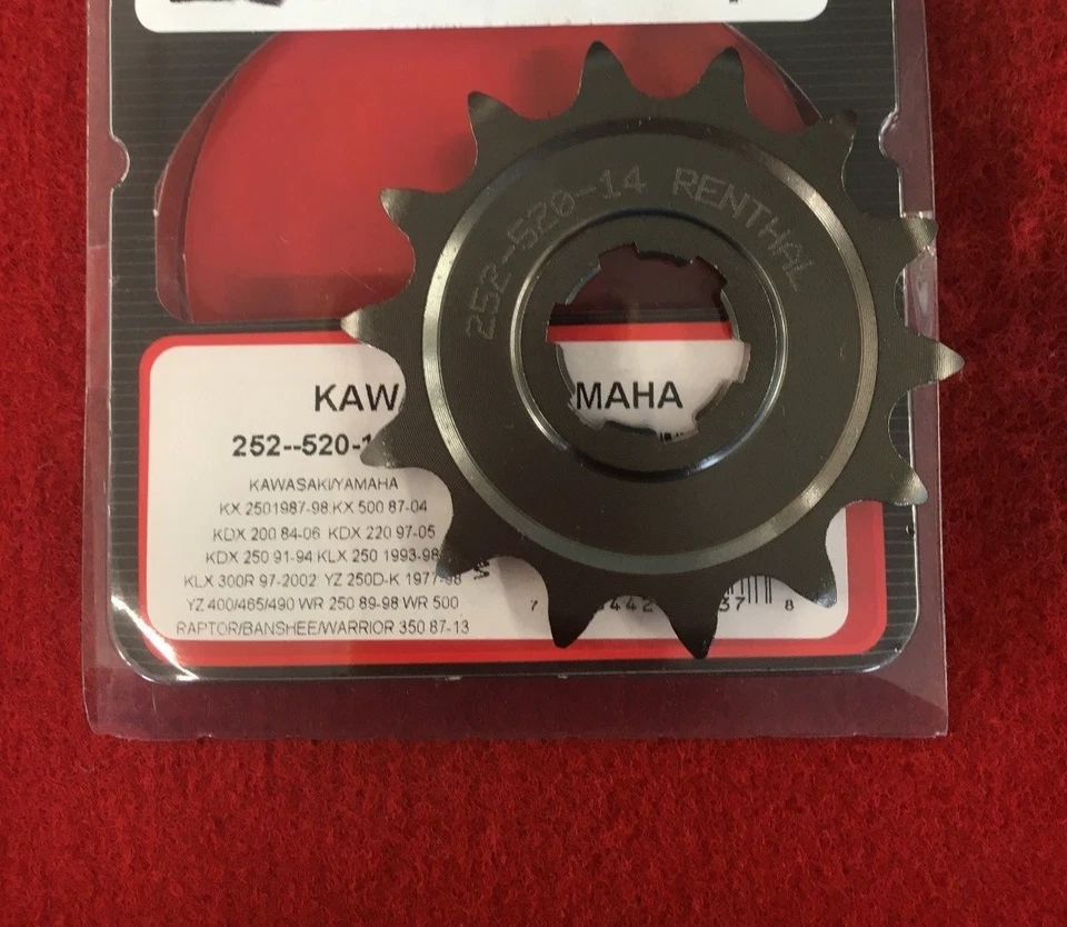 Yamaha TZ250 1981-2010 13T 520 Renthal GearBox Sprocket. New, - image 1 of 1
