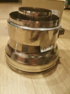 Dru Global Gas Fire Flue Adaptor 100/150/200 - Picture 1 of 2