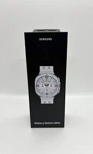 Samsung Galaxy Watch Ultra 47mm LTE Galaxy AI Titanium White SM-L705F *Sealed* - Picture 1 of 5