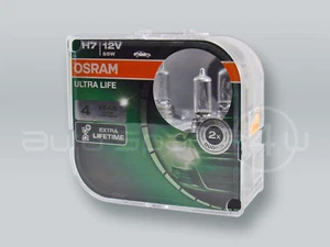 2x H7 12V 55W PX26d 64210 OSRAM ULTRA LIFE Halogen Light Bulbs Set - Bild 1 von 2