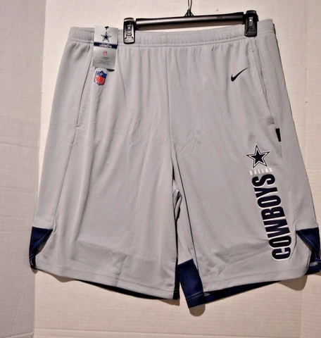 Nike Dri-Fit DALLAS COWBOYS NFL Football Performance Knit Shorts Men's XL NWT Cover