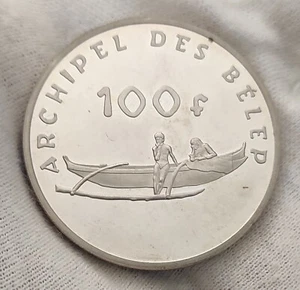 Neukaledonien Belep Archipel 100 Franken 2015 IEOM Fantasiemünze - Bild 1 von 2