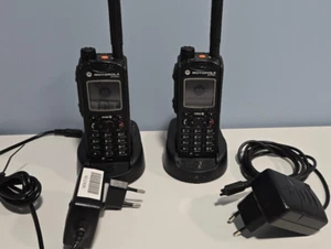 2x Motorola MTP850 TETRA Airwave Radio UHF Bezpieczeństwo Policja NOWA bateria - Zdjęcie 1 z 10