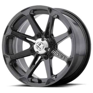 Rueda MSA M12 diésel brillante negro 15x7 4/137 4+3 UTV SXS - Imagen 1 de 1