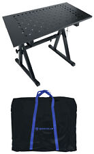Rockville Z50 Z-Style Keyboard Stand+Travel Bag+Shelf to Turn Into DJ Table