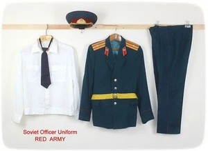Uniforme militare sovietica uniforme cerimoniale militare ufficiale dell'Armata Rossa URSS - Foto 1 di 9