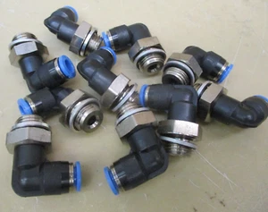 FESTO QSL-G1/4-6 für Tube PUN und PAN 186118 L-Fitting 10 Stück 1090OMF - Bild 1 von 4