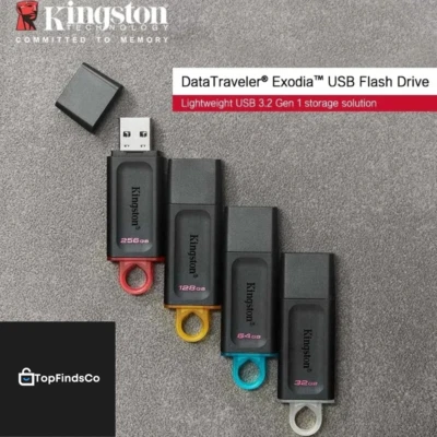 KINGSTON-Mini clé USB 128 haute vitesse, mémoire de 64 Go 256 Go 3.0 Go, DTX - Photo 1/4