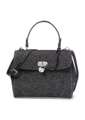 Bolso Ralph Lauren Purple Label Collection Mediano Denim Tiffin Nuevo $2250 Foto 1 de 3