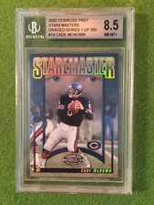 CADE MCNOWN PRIZM CARD /550 Foil #/1500 SP BGS 8.5 sp 2000 Donruss MAKE AN OFFER