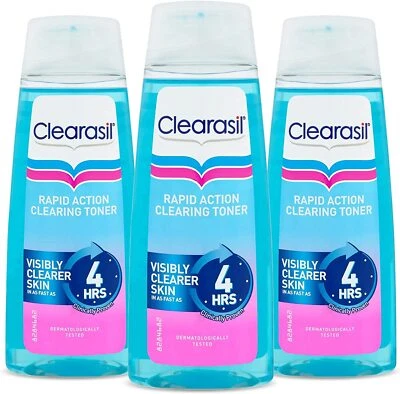 Clearasil - Ultra Rapid Action Deep Pore Treatment Toner - 3 x 200ml