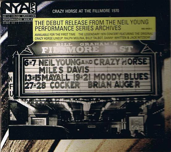 HDCD, Album Neil Young & Crazy Horse - Live At The Fillmore East - Bild 1 von 1