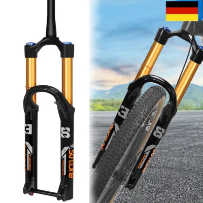 BUCKLOS MTB Bike Gabel 27.5" 180mm Boost Scheibe Luftfedergabel fit FOX 38 Factory 15mm