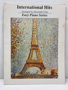 International Hits Music Book Sheet *Easy Piano Series* Organ Keyboard Lyric - Picture 1 of 9