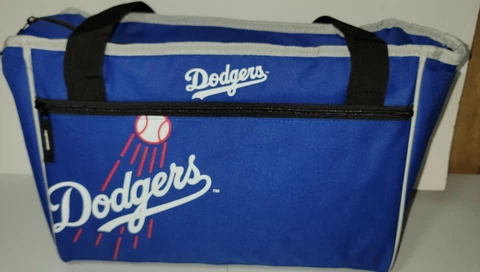 LOS ANGELES DODGERS POPULAR LEGENDARY LOGO LARGE INSULATED COOLER BAG Cover