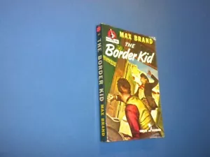 THE BORDER KID - MAX BRAND Pocket Book western paperback 1st Printing 1947 - Picture 1 of 5