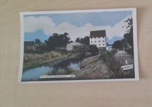 Vintage Colour Postcard Of The Lesser Stour At Wickhambreaux, Canterbury PN879 - Picture 1 of 2
