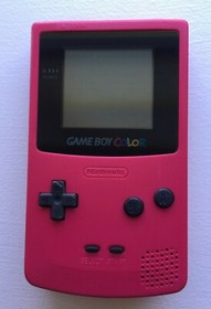 Nintendo Game Boy Color Console CGB-001 - Berry Red - 100% OEM - Tested Working