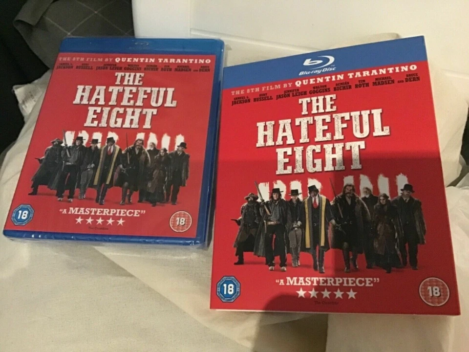 The Hateful Eight Blu-Ray (2016) Kurt Russell, Tarantino (DIR) cert 18 - Image 1 of 1
