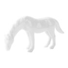  Keramik weiß Zierleiste lebendiges Pferd Dekor Fohlen Tiere Spielzeug Dekorationen