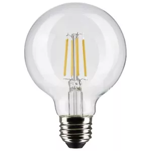 Satco 6w G25 Globe Filament LED 3000K Medium Base Dimmable - 60w equiv - Picture 1 of 3