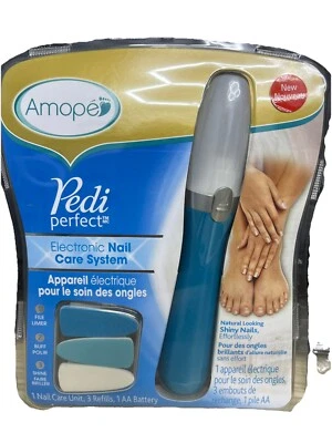 Cuidado electrónico perfecto de uñas Amope Pedi ¡¡Nuevo!! Batería AA no incluida 1 pieza Foto 1 de 2