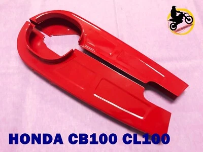HONDA CB100 CL100  RED  DRIVE CHAIN CASE GUARD   **nan6066** - Image 1 of 4
