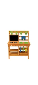 Playtive Outdoorküche Matschküche Echtholz Spielküche Kinderspielküche NEU OVP - Bild 1 von 4