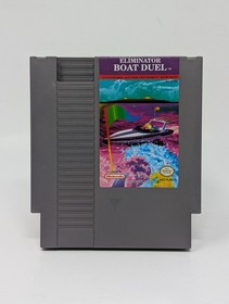 Eliminator Boat Duel (Nintendo NES, 1991) - Cart Only