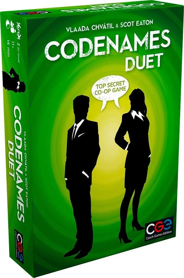 Czech Games Codenames: Duet - The Two Player Word Deduction Game - Image 1 of 1