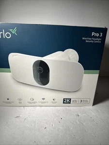 Arlo Pro 3 Floodlight Indoor/Outdoor Security Camera (7) - Picture 1 of 5