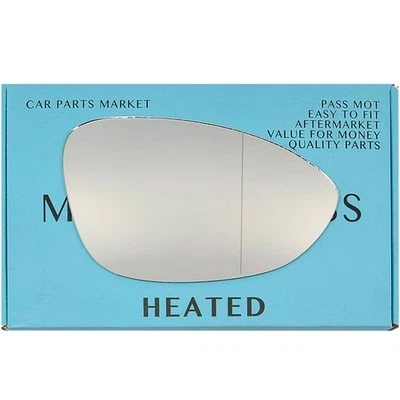 For BMW i8 2014-2020 Right Driver side Wide Angle wing mirror glass electric - Image 1 of 4