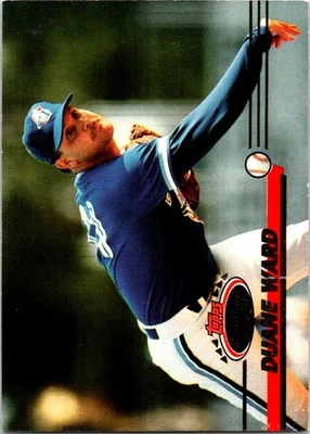 Duane Ward 1993 Topps Stadium Club #382 Toronto Blue Jays - Image 1 of 2
